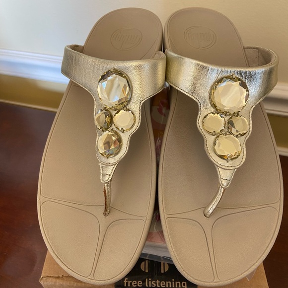 Fitflop bejeweled sandals - Picture 1 of 5